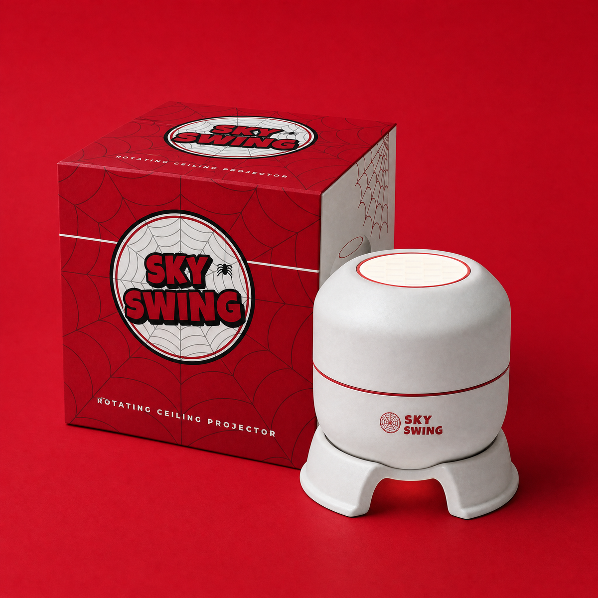 Sky Swing™ Rotating Ceiling Projector - Hero City Night Light