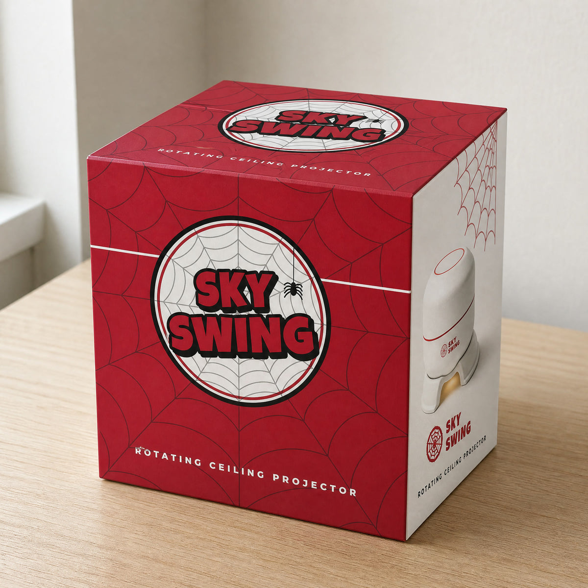 Gift-ready red web box